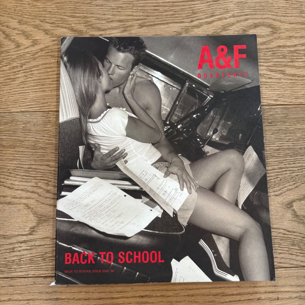Abercrombie & Fitch A&F Quarterly Back To School Issue 2002 Bruce Weber Vintage
